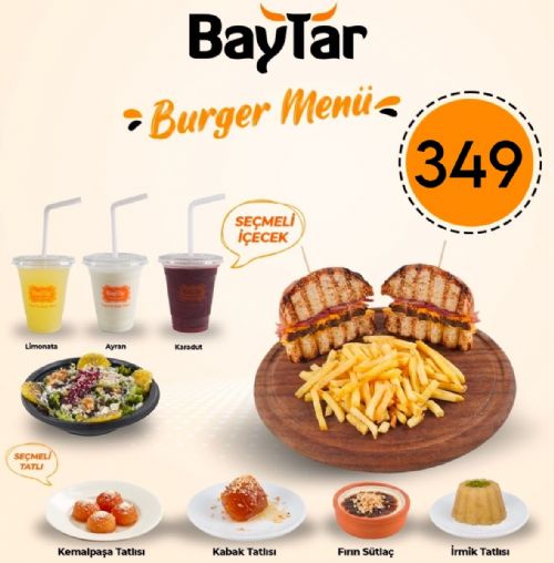BAYTAR BURGER MENÜ