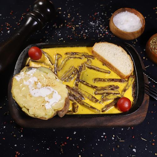Cheddarlı Spagetti Tabağı