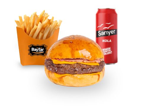 FÜME ETLİ BURGER MENÜ