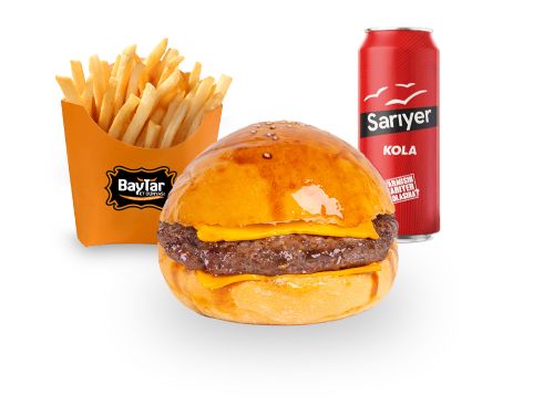 CHEESE BURGER MENÜ