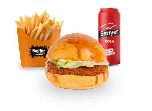 CHİCKEN BURGER MENÜ