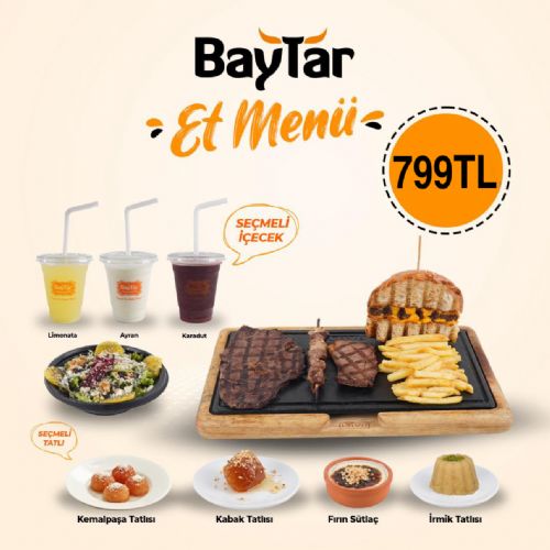BAYTAR KARIŞIK ET MENÜ