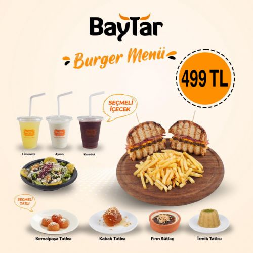 BAYTAR BURGER MENÜ